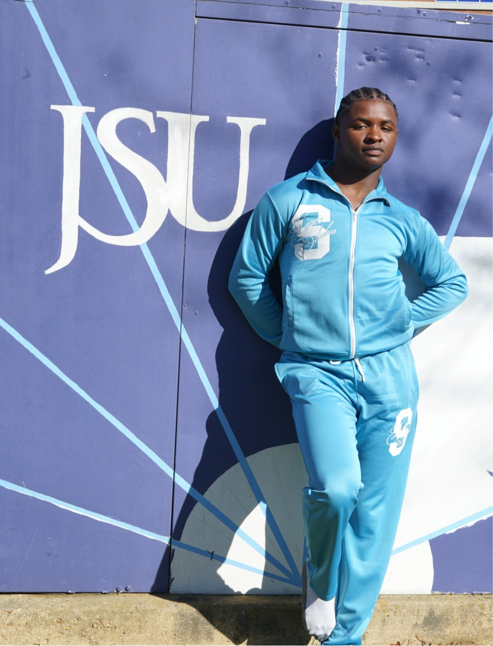 Baby Blue Tracksuit