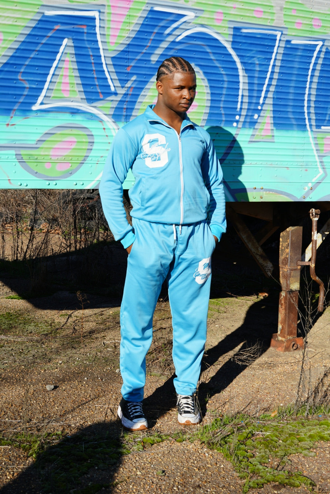 Baby Blue Tracksuit