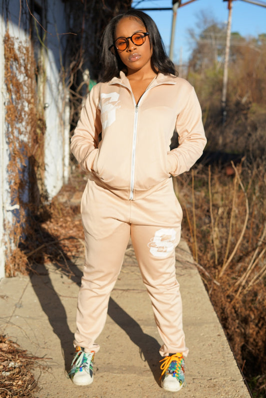 Tan Tracksuit